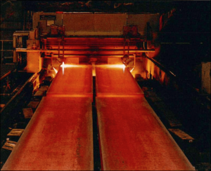 Probleme mit den Rollgangsrollen beeinträchtigten immer wieder mal die Stahlproduktion im Werk Granite City Works von U.S. Steel (Bilder: U.S. Steel)